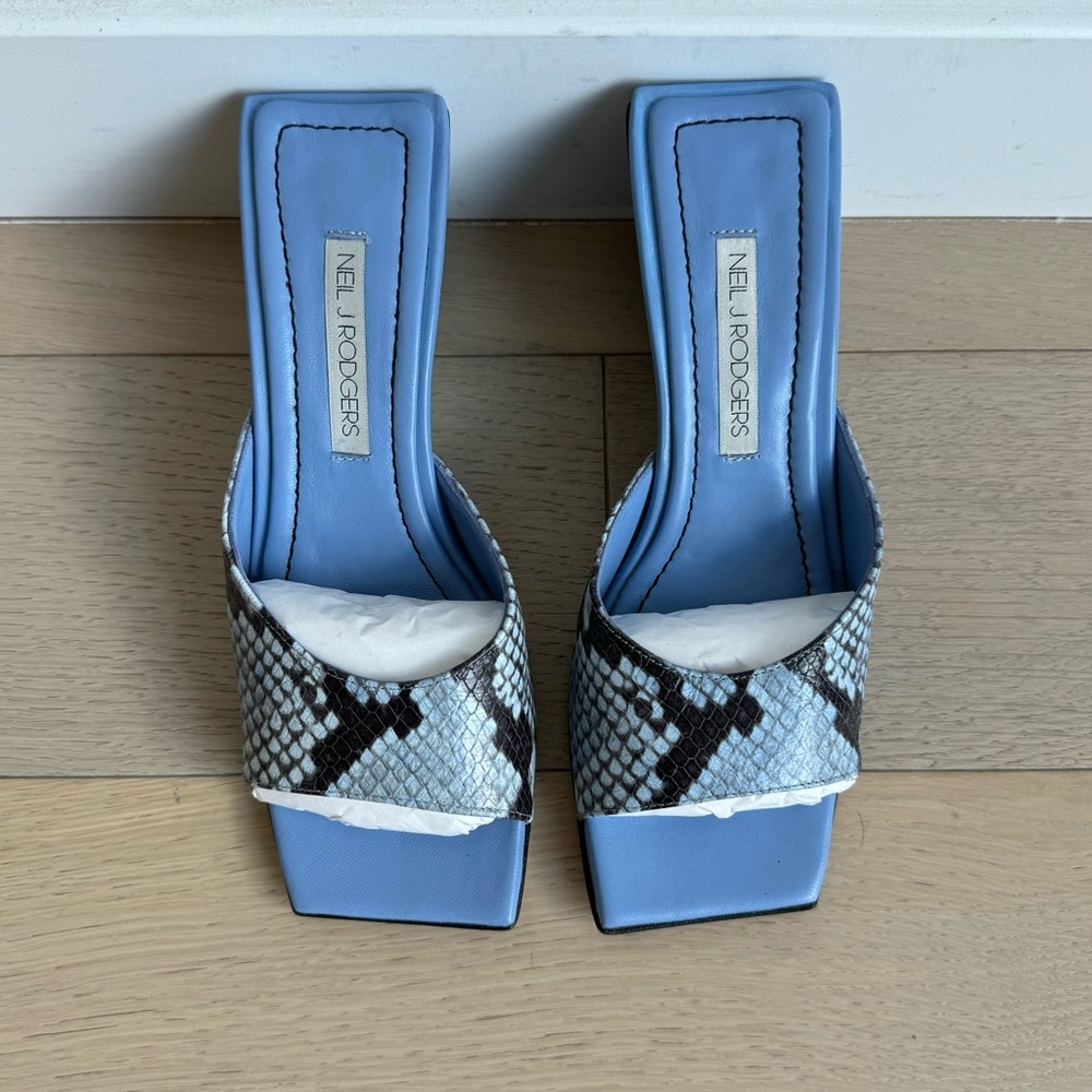 Neil J Rodgers - Blue Python Geo Wedge Size 35 - image 3